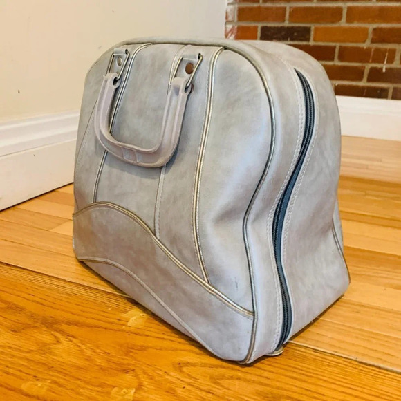 Vintage Bowling Ball Bag with Internal Rack - Picture 12 of 16